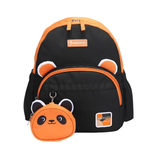 Cartable Maternelle GS - AMNAYS Panda Orange