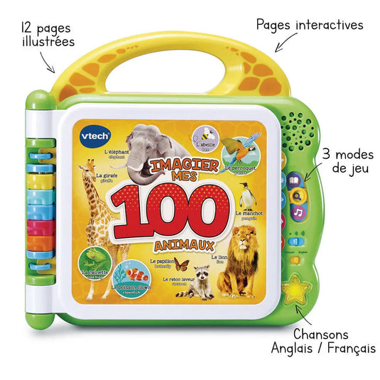 VTECH - Mon imagier des animaux bilingue