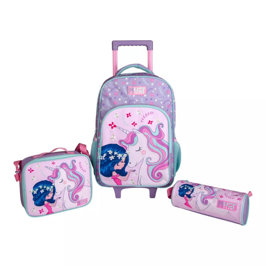 Cartable - Must Trolley 16" Unicorn 3PCS - Niveau CP