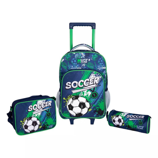 Cartable - Must Trolley 16" Football 3PCS - Niveau CP