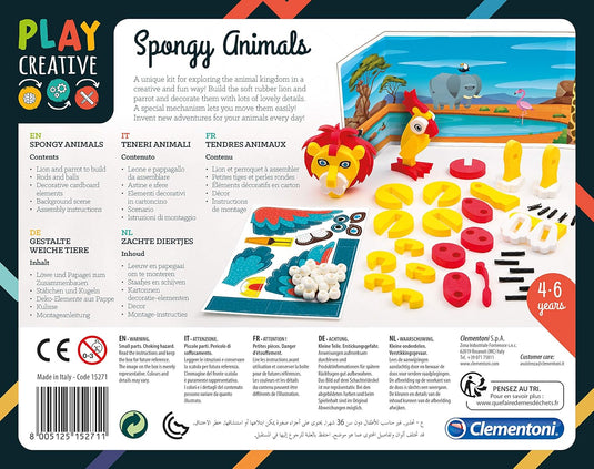 Clementoni - Spongy animals