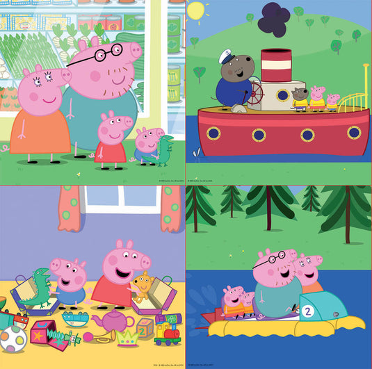 EDUCA - Peppa Pig 4 PUZZLES