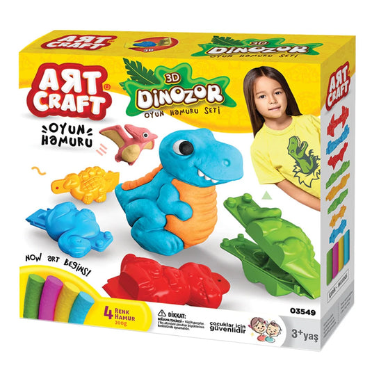 DEDE - Dinosaure 3D Pate à modeler (3A+)