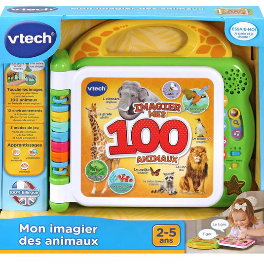 VTECH - Mon imagier des animaux bilingue
