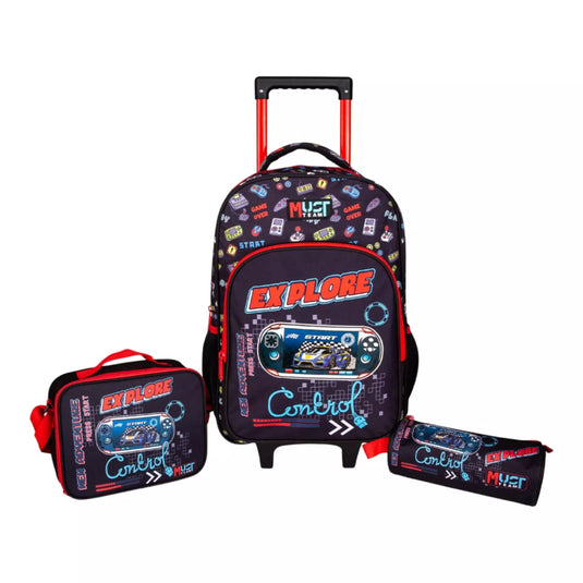 Cartable - Must Trolley 16" Explore 3PCS - Niveau CP