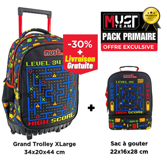 Pack MUST Primaire (CP > CM2) - Gaming - Garçon